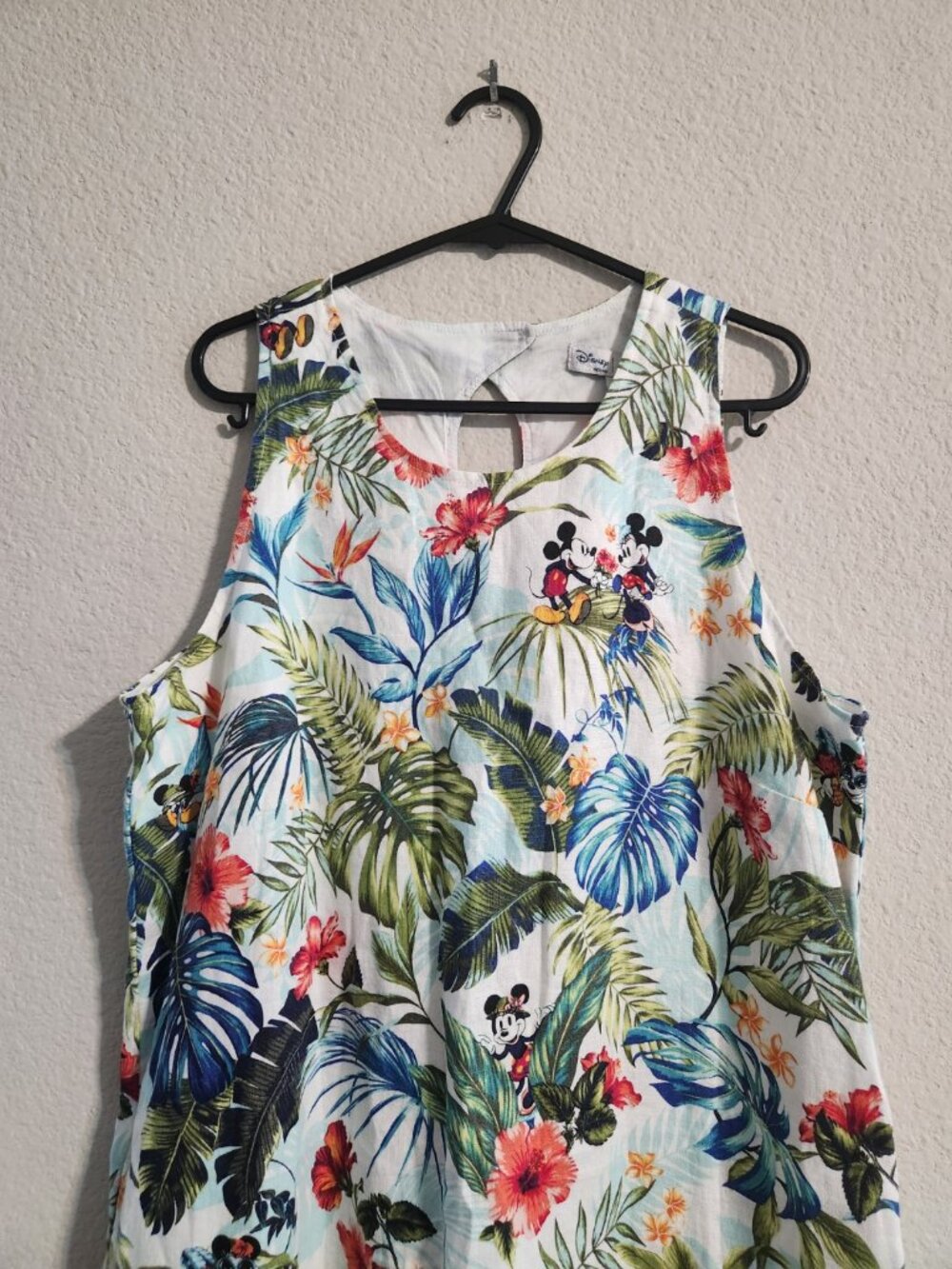 Tommy Bahama x Disney NWT Jungle Jubilee Shift Dress Mickey Minnie Print small - Picture 5 of 6